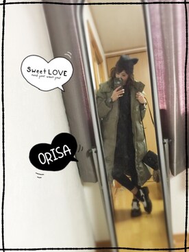 Orisattiさん（レディース・160cm）の冬コーディネート