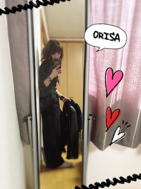 「定番」｜「アイテム（その他）」を使った、Orisattiさん（レディース・160cm）の冬コーディネート
