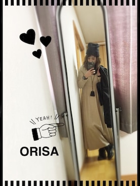 Orisattiさん（レディース・160cm）の冬コーディネート