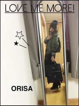 「b15」｜Orisattiさん（レディース・160cm）の冬コーディネート
