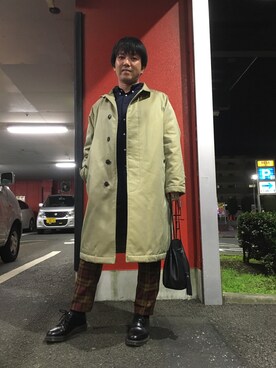 「417 EDIFICE（フォーワンセブンエディフィス）のアイテム（バッグ）」を使った、ken_hさん（メンズ・163cm）の秋コーディネート