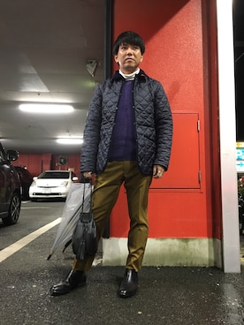 「417 EDIFICE（フォーワンセブンエディフィス）のアイテム（バッグ）」を使った、ken_hさん（メンズ・162cm）の春コーディネート