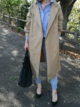 「Buffalo Bobs（バッファローボブズ）のアイテム（バッグ）」を使った、Y☆さん（レディース・163cm）の春コーディネート