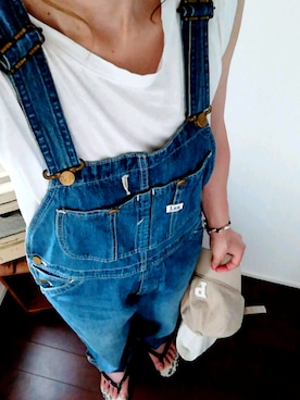 「H&M（エイチ・アンド・エム）のアイテム（ビーチサンダル）」を使った、Y☆さん（レディース・163cm）の夏コーディネート