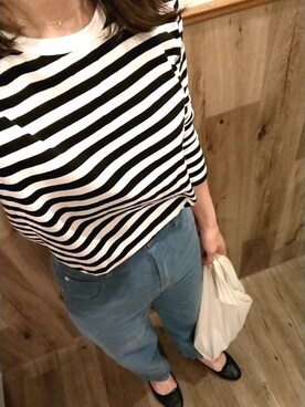 「cloverleaf（クローバーリーフ）のアイテム」を使った、Y☆さん（レディース・163cm）の秋コーディネート