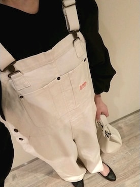 「Java（ジャバ）のアイテム（オールインワン・サロペット）」を使った、Y☆さん（レディース・163cm）の春コーディネート