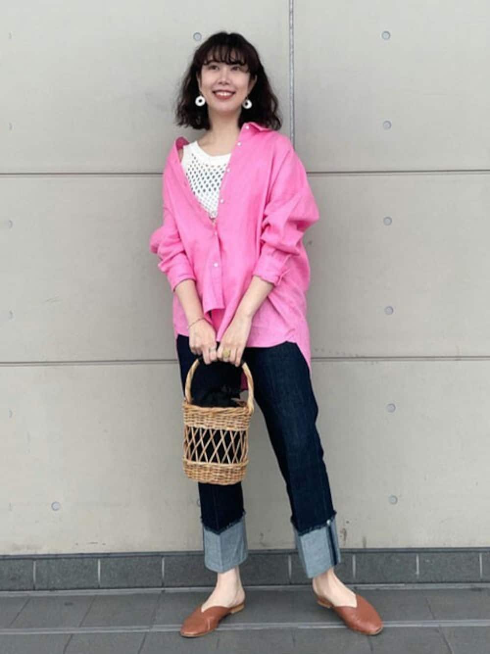 SLOBE IENA（スローブイエナ）の「フレンチリネンウォッシュドオーバー