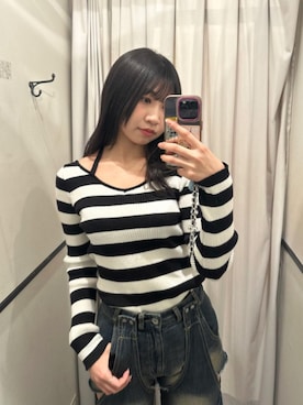 「でにむ」｜「アイテム（ブーツ）」を使った、SHIHOさん（レディース・157cm）の冬コーディネート