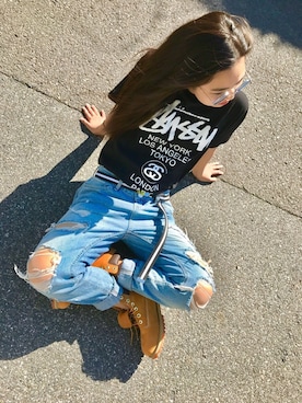 ANRI☺︎さん（レディース・152cm）の春コーディネート