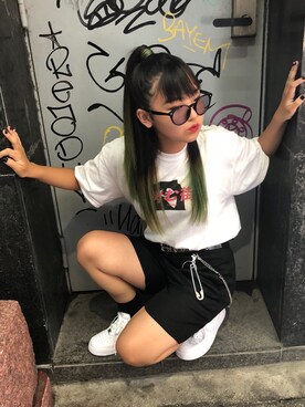 ANRI☺︎さん（レディース・153cm）の夏コーディネート