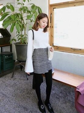 「Dailyabout（デイリーアバウト）のアイテム」を使った、DAILYABOUTさん（レディース・164cm）の冬コーディネート