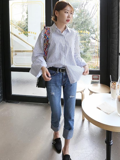 Dailyabout Daily About Dailyaboutのデニムパンツを使ったコーディネート Wear