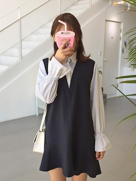 「 キレイめ」｜DAILYABOUTさん（レディース・164cm）の冬コーディネート