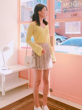 「Dailyabout（デイリーアバウト）のアイテム」を使った、DAILYABOUTさん（レディース・164cm）の春コーディネート