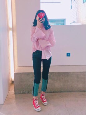 「デイリーアバウト」｜DAILYABOUTさん（レディース・164cm）の春コーディネート