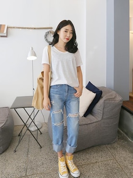 「デイリーアバウト」｜DAILYABOUTさん（レディース・164cm）の春コーディネート