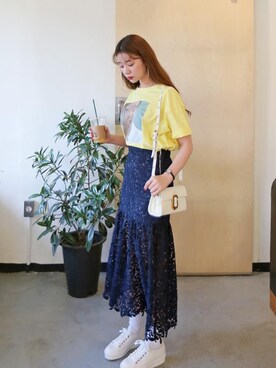 「Dailyabout（デイリーアバウト）のアイテム」を使った、DAILYABOUTさん（レディース・164cm）の春コーディネート