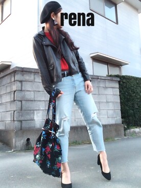 ｒｅｎａさん（レディース・164cm）の春コーディネート