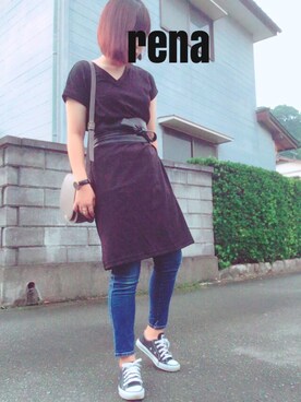 ｒｅｎａさん（レディース・164cm）の夏コーディネート