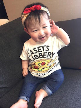 chunさん（キッズ・60cm）の春コーディネート