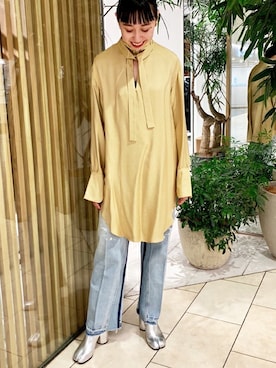 「BACCA（バッカ）のアイテム」を使った、TOMORROWLAND MENSさん（レディース・163cm）の秋コーディネート