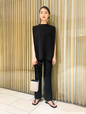 「EDITION（エディション）のアイテム」を使った、TOMORROWLAND MENSさん（レディース・167cm）の春コーディネート