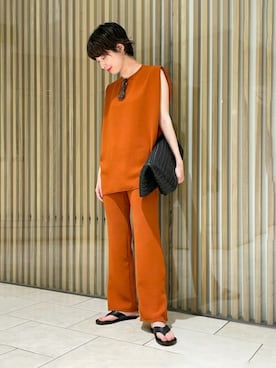 「EDITION（エディション）のアイテム」を使った、TOMORROWLAND MENSさん（レディース・165cm）の春コーディネート