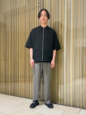 「EDITION（エディション）のアイテム」を使った、TOMORROWLAND MENSさん（メンズ・175cm）の春コーディネート