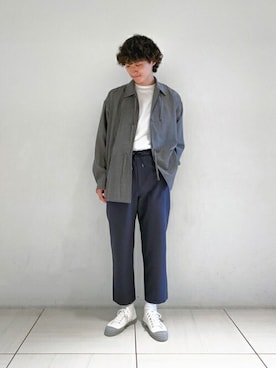 「EDITION（エディション）のアイテム」を使った、TOMORROWLAND MENSさん（メンズ・175cm）の春コーディネート