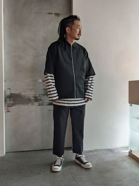 「EDITION（エディション）のアイテム」を使った、TOMORROWLAND MENSさん（メンズ・173cm）の春コーディネート