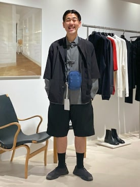 「EDITION（エディション）のアイテム」を使った、TOMORROWLAND MENSさん（メンズ・178cm）の春コーディネート