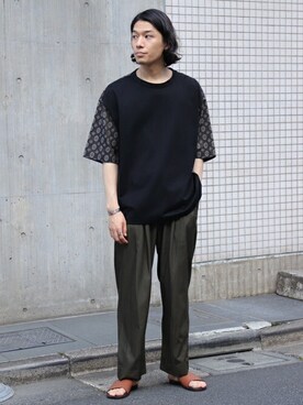 TOMORROWLAND MENSさん（メンズ・178cm）の夏コーディネート