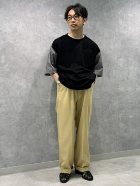 TOMORROWLAND MENSさん（メンズ・166cm）の夏コーディネート