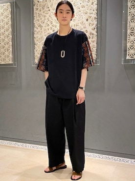 TOMORROWLAND MENSさん（メンズ・183cm）の夏コーディネート