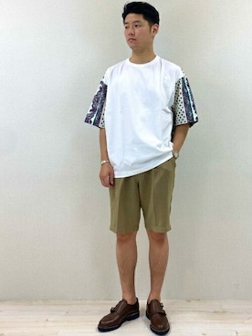 TOMORROWLAND MENSさん（メンズ・172cm）の夏コーディネート