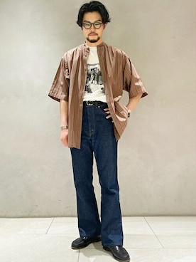 TOMORROWLAND MENSさん（メンズ・178cm）の夏コーディネート