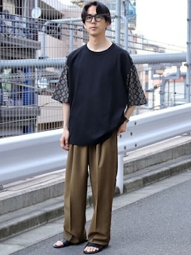 TOMORROWLAND MENSさん（メンズ・170cm）の夏コーディネート