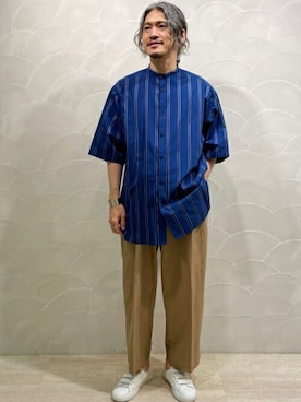 TOMORROWLAND MENSさん(メンズ・179cm)の夏コーディネート