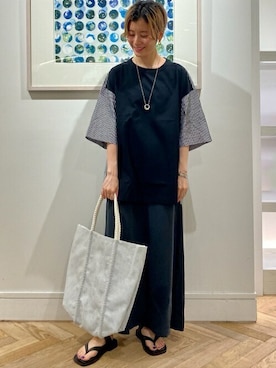 TOMORROWLAND MENSさん（レディース・162cm）の夏コーディネート