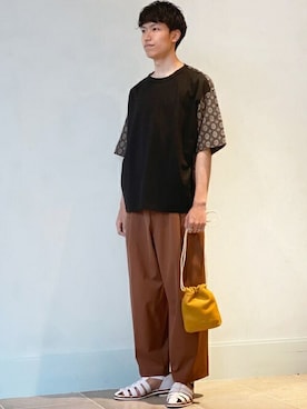 TOMORROWLAND MENSさん（メンズ・183cm）の夏コーディネート