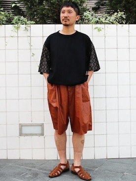 TOMORROWLAND MENSさん（メンズ・170cm）の夏コーディネート