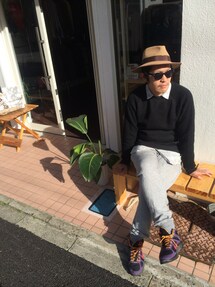 PROJECT SR'ES | FlLUFFY SWITCH RAG SLEEVE C&S(スウェット)