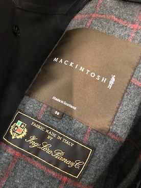 「Mackintosh（マッキントッシュ）のアイテム（ダウンジャケット/コート）」を使った、takuさん（メンズ・168cm）の春コーディネート
