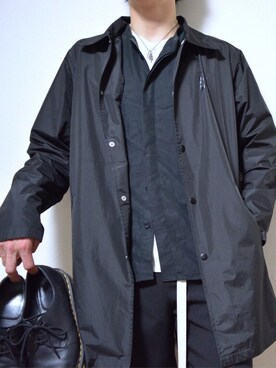 「STUSSY（ステューシー）のアイテム（その他アウター）」を使った、さるさん（メンズ・174cm）の春コーディネート