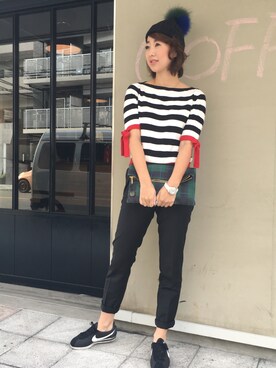 金田麗子さんのコーディネート