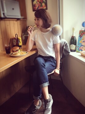 金田麗子さんのコーディネート