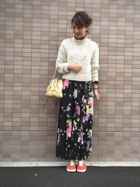 金田麗子さんのコーディネート