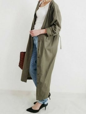 momo🐰さん（レディース・151cm）の春コーディネート