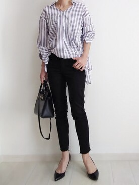 momo🐰さん（レディース・151cm）の春コーディネート