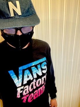 「STARTER BLACK LABEL（スターターブラックレーベル）のアイテム（帽子）」を使った、katsushitさん（メンズ・170cm）の春コーディネート